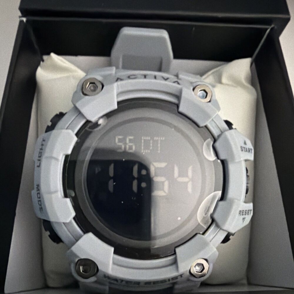 Activa Kadron X Invicta Digital Grey Men's Watch - 53mm